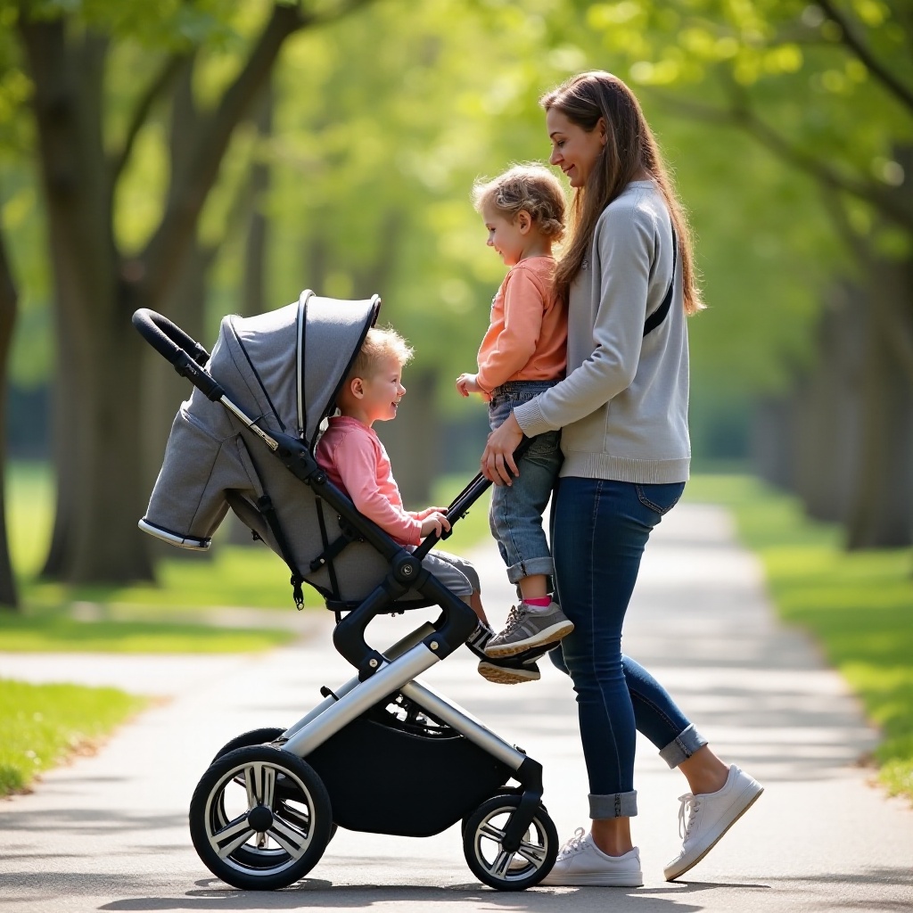 best sit and stand stroller