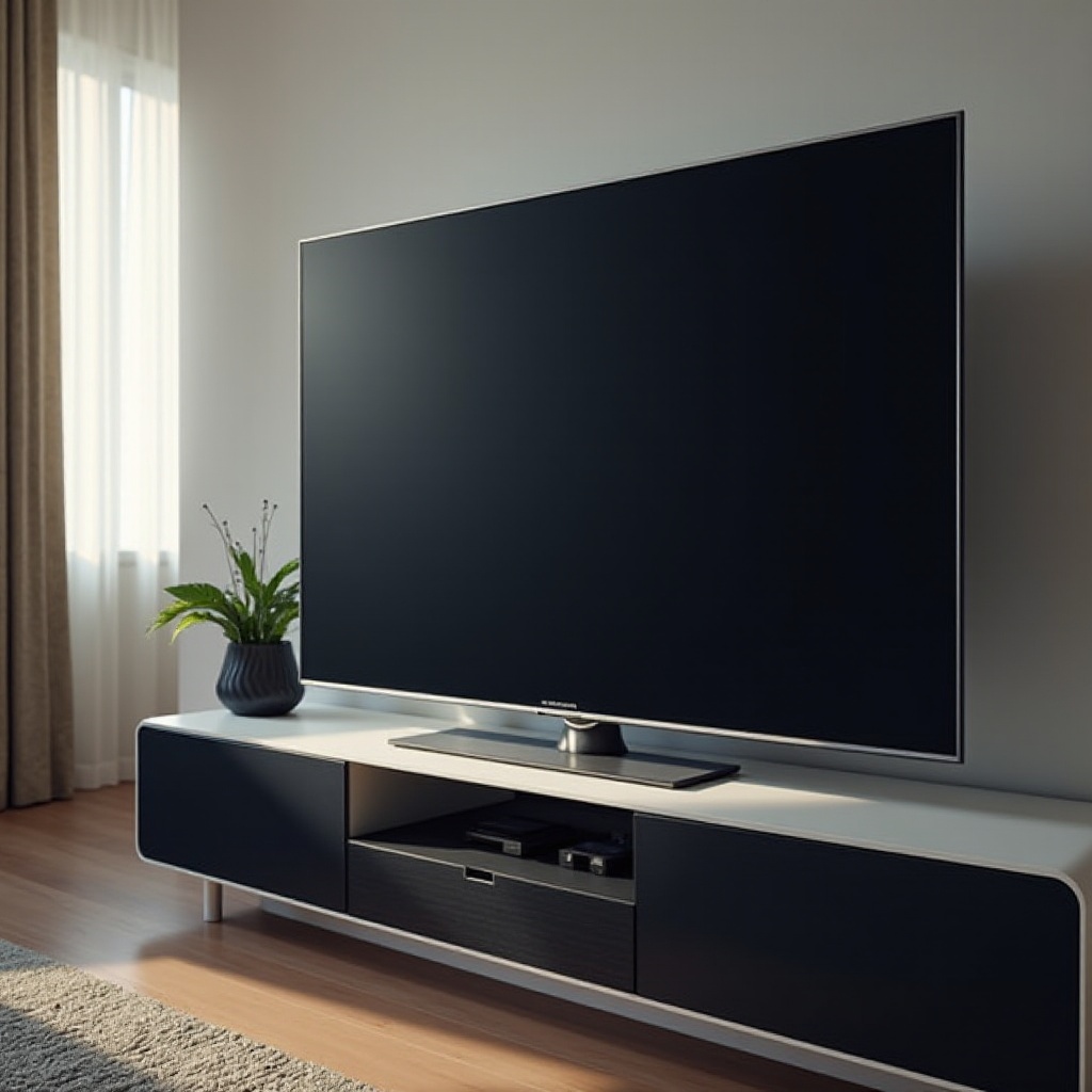 how to open a samsung tv