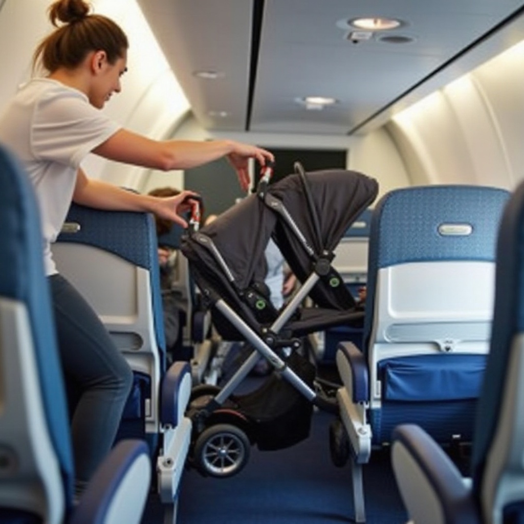 double stroller that fits in overhead bin